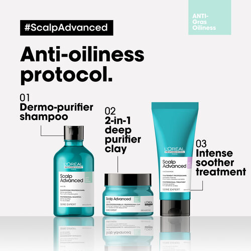 Scalp Advanced Anti-Oiliness Shampoo - L'Or&eacute;al Professionnel | L'Or&eacute;al Partner Shop