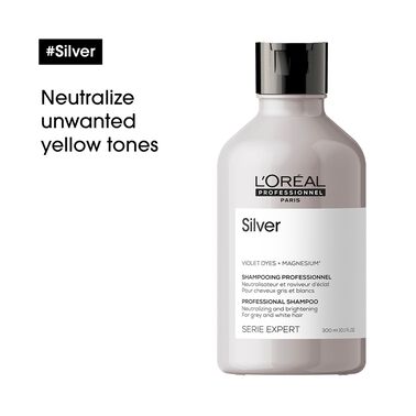 Silver Shampoo for Anti-Brassiness - L'Oréal Professionnel | L'Oréal Partner Shop