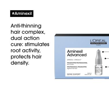 Aminxeil Advanced Anti-Hair Loss Ampoules - L'Oréal Professionnel | L'Oréal Partner Shop