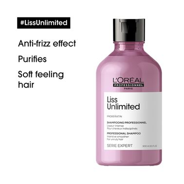 Liss Unlimited Shampoo for Unruly and Frizzy Hair - L'Oréal Professionnel | L'Oréal Partner Shop