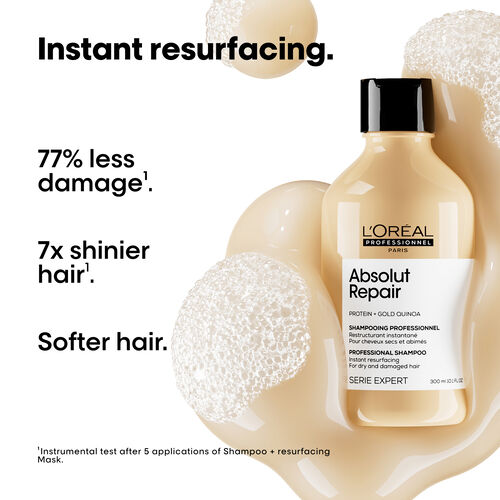 Absolut Repair Shampoo for Dry and Damaged Hair - L'Or&eacute;al Professionnel | L'Or&eacute;al Partner Shop