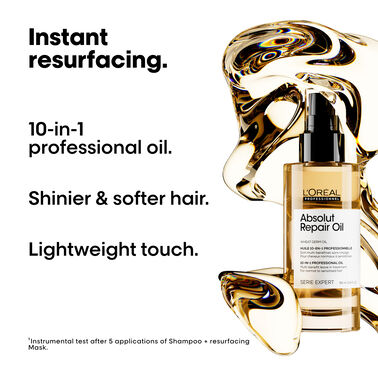 Absolut Repair Oil for Dry and Damaged Hair - L'Oréal Professionnel | L'Oréal Partner Shop