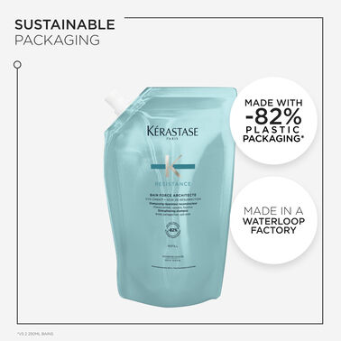 Resistance Bain Force Architecte Doypack - Kérastase | L'Oréal Partner Shop