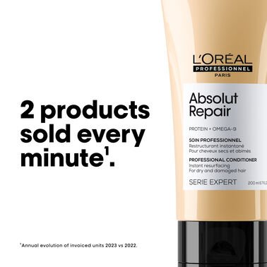 Absolut Repair Conditioner for Dry and Damaged Hair - L'Oréal Professionnel | L'Oréal Partner Shop