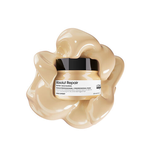 Absolut Repair Golden Mask for Dry and Damaged Hair - L'Or&eacute;al Professionnel | L'Or&eacute;al Partner Shop