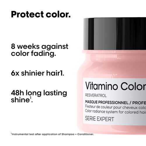 Vitamino Color Mask for Color-treated Hair - L'Or&eacute;al Professionnel | L'Or&eacute;al Partner Shop