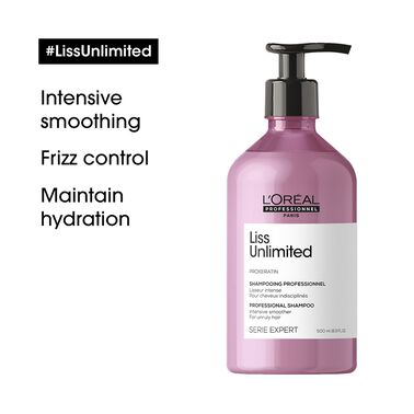 Liss Unlimited Shampoo for Unruly and Frizzy Hair - L'Oréal Professionnel | L'Oréal Partner Shop