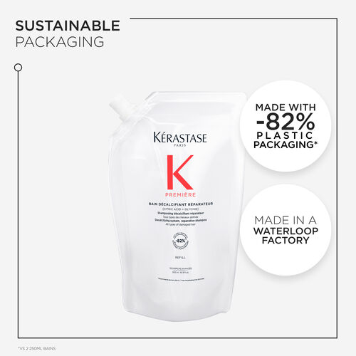 Premi&egrave;re Bain D&eacute;calcifiant R&eacute;parateur Doypack - K&eacute;rastase | L'Or&eacute;al Partner Shop