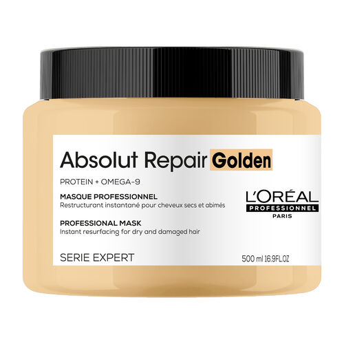 Absolut Repair Golden Mask for Dry and Damaged Hair - L'Or&eacute;al Professionnel | L'Or&eacute;al Partner Shop