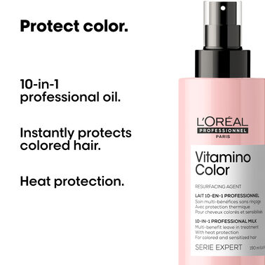 Vitamino Color 10-in-1 Spray for Color-treated Hair - L'Oréal Professionnel | L'Oréal Partner Shop