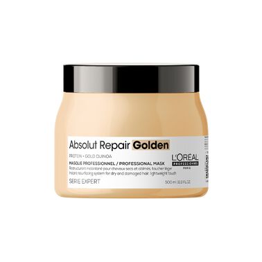 Absolut Repair Golden Mask for Dry and Damaged Hair - Mask | L'Oréal Partner Shop