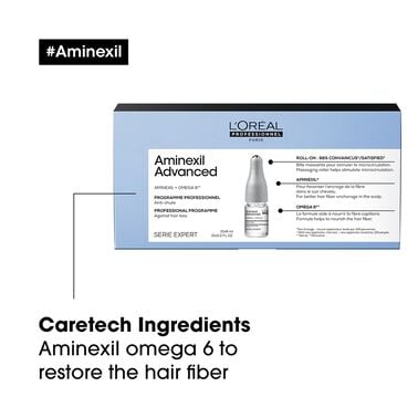 Aminxeil Advanced Anti-Hair Loss Ampoules - L'Oréal Professionnel | L'Oréal Partner Shop