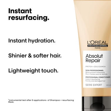 Absolut Repair Conditioner for Dry and Damaged Hair - L'Oréal Professionnel | L'Oréal Partner Shop