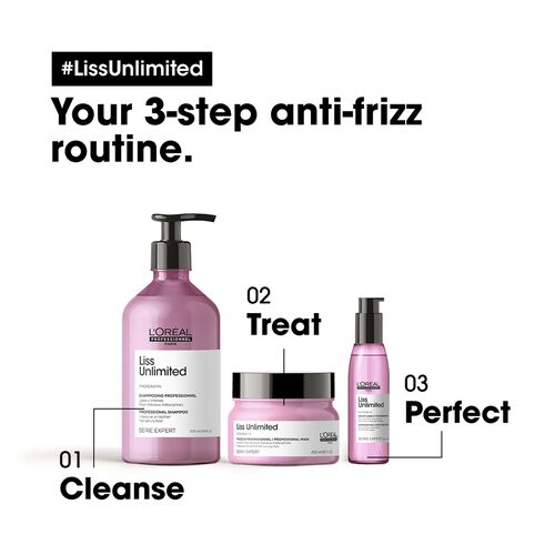 Liss Unlimited Shampoo for Unruly and Frizzy Hair - L'Or&eacute;al Professionnel | L'Or&eacute;al Partner Shop