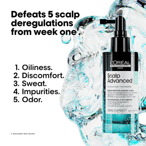 Scalp Advanced Anti-Oiliness 5-in-1 Serum - Serum & Oils | L'Or&eacute;al Partner Shop