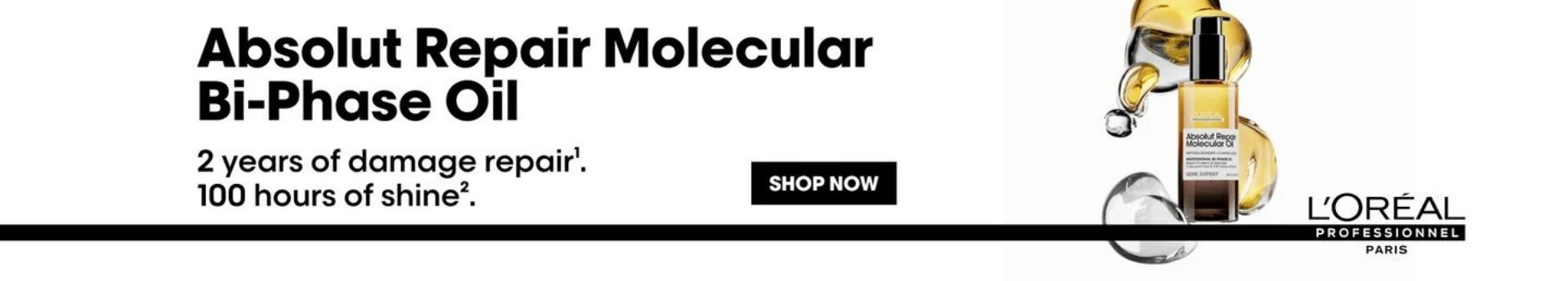 ARM Oil Homepage Banner | L'Or&eacute;al Partner Shop